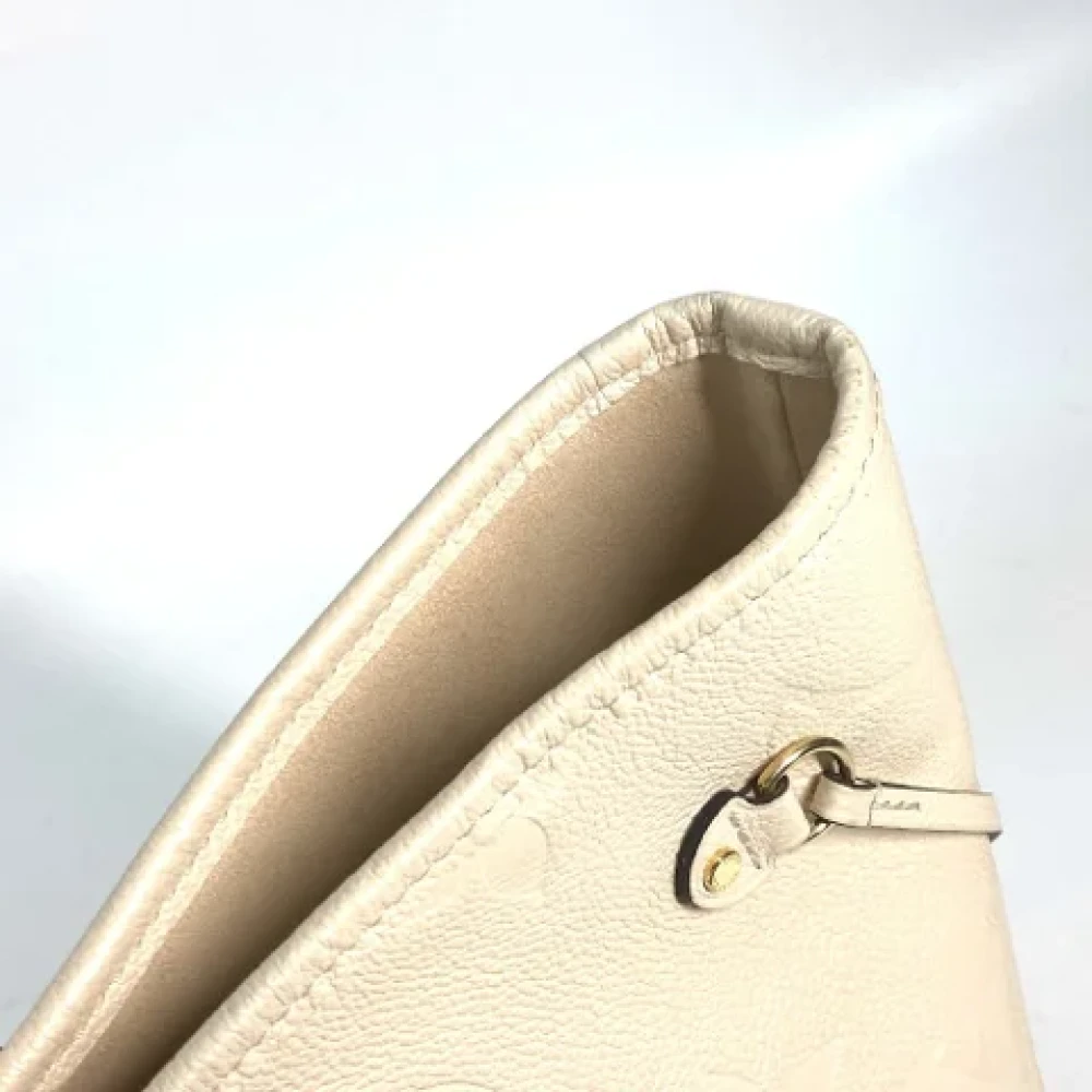 Louis Vuitton Vintage Pre-owned Fabric totes Beige Dames