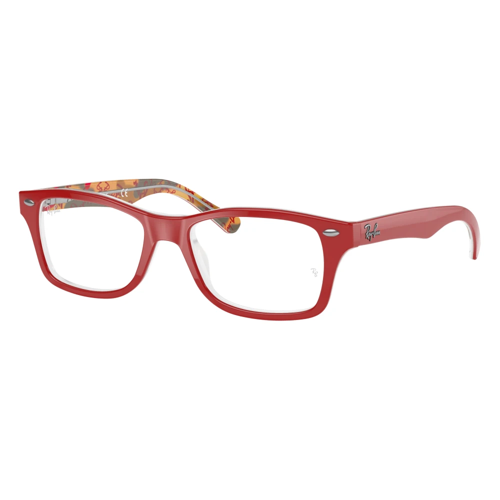 Ray-Ban Unisex Red Glasses, 46 Mm, Junior Vista Frame