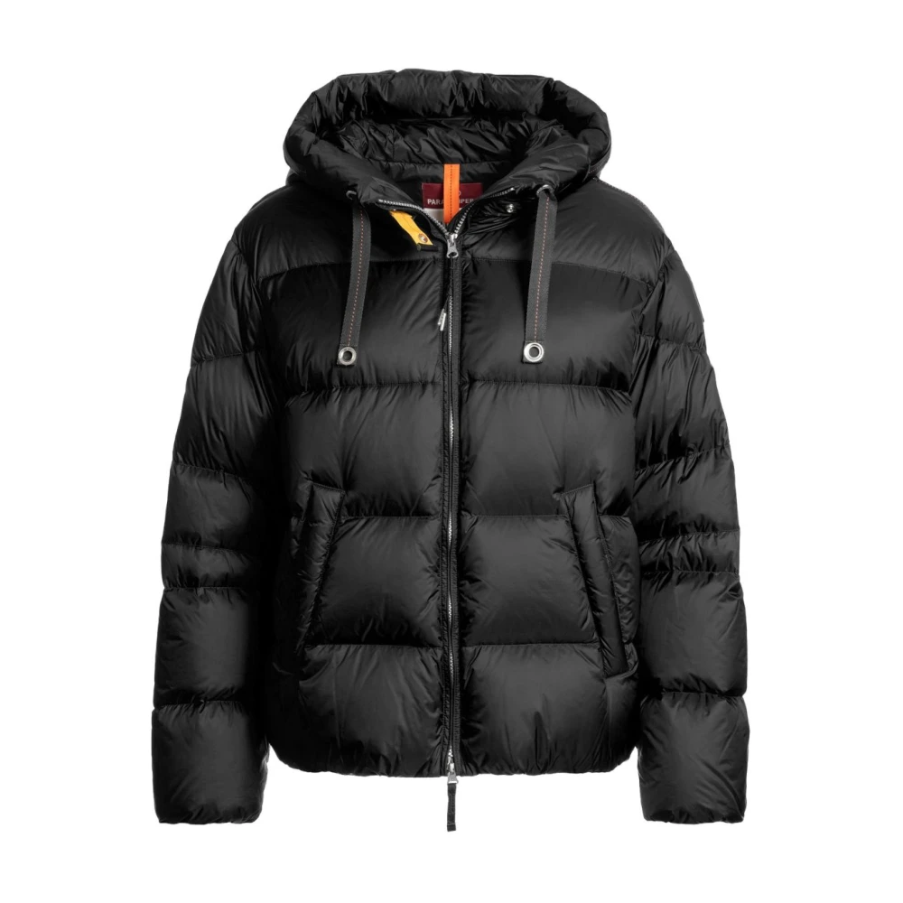 Parajumpers Women's Black Down Jackets, Xl, Tilly Hooded Down Jacket