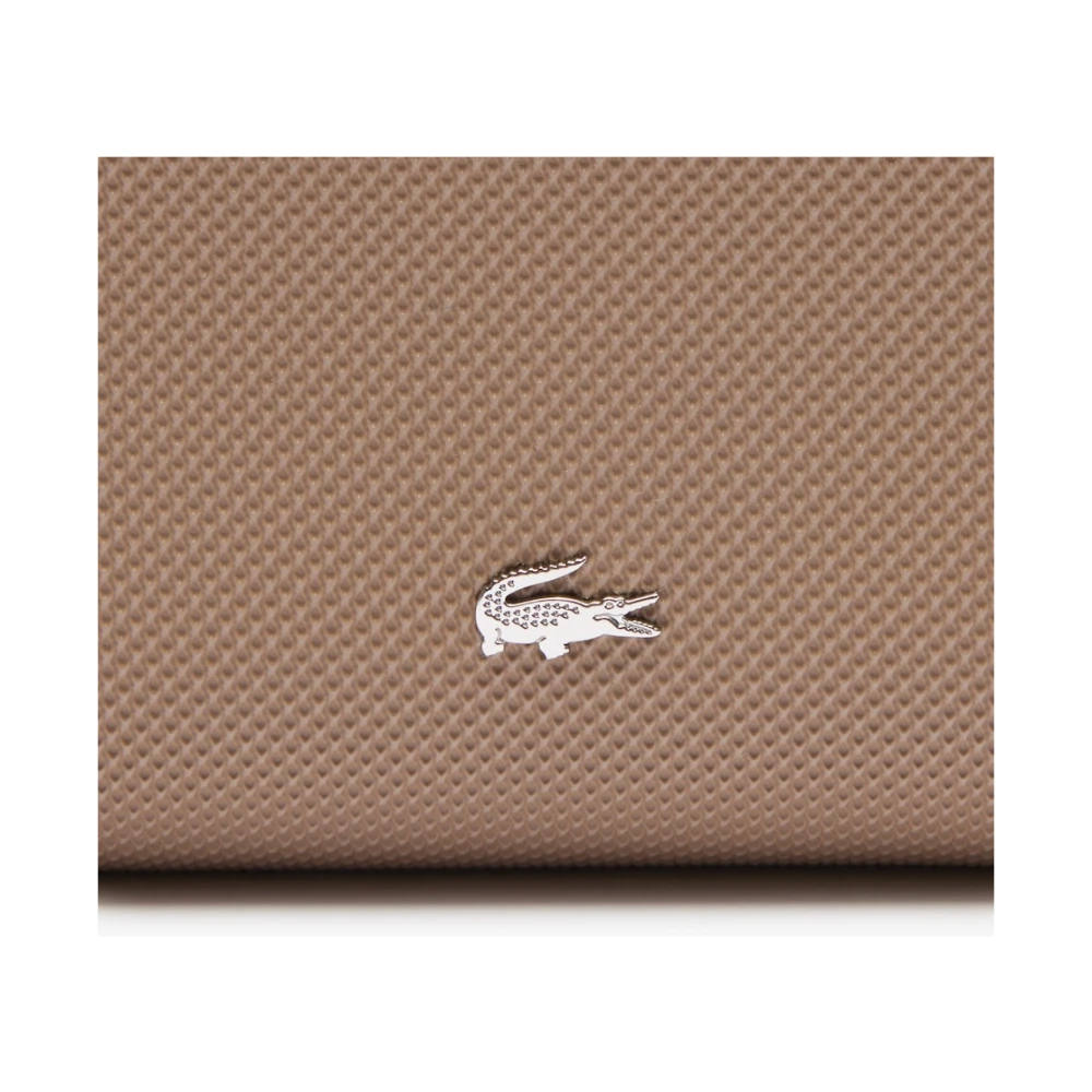 Lacoste Daily City Portemonnee met Kaartsleuven Beige Dames