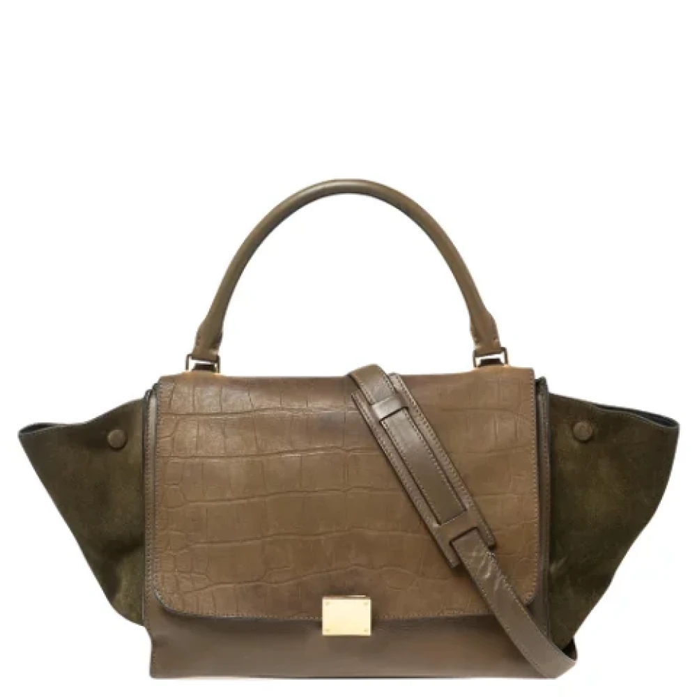 Celine Vintage Pre-owned Leather handbags Multicolor Dames