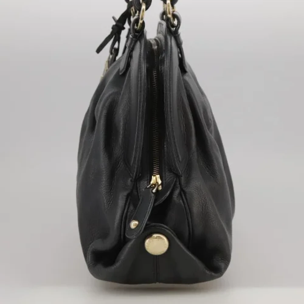 Bally Pre-owned Leather handbags Black Dames