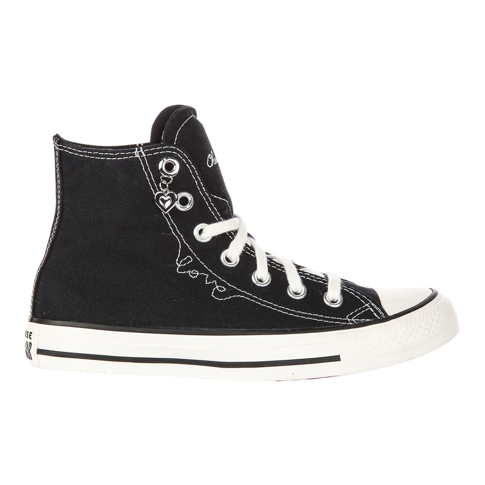Converse Chuck Taylor All Star Valentine's Day High Top - Female - Sneakers - Black - 4 1/2 Uk - Shoes
