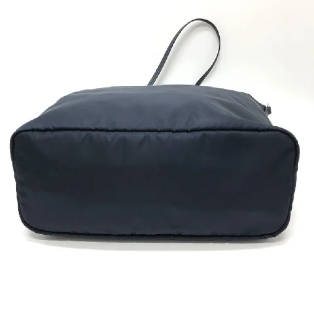 Prada Vintage Pre-owned Fabric prada-bags Blue Dames