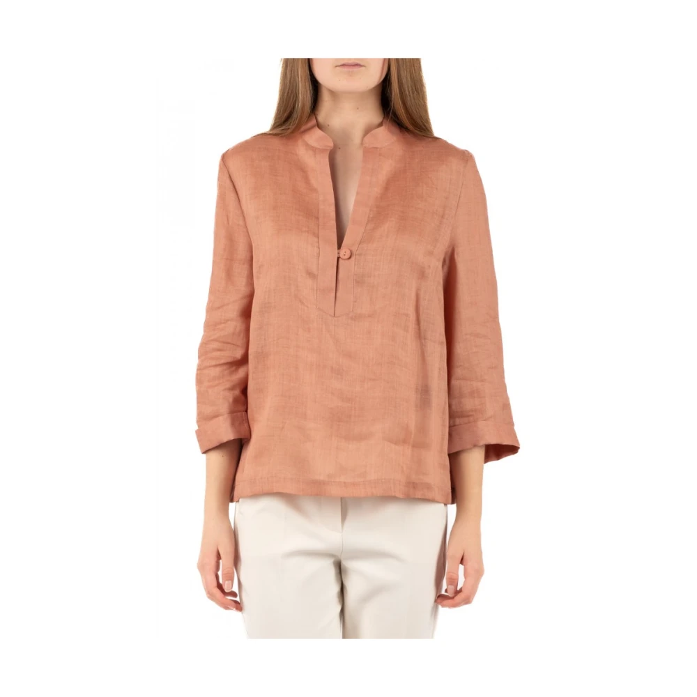 Hanita Elegante Blouse Orange Dames