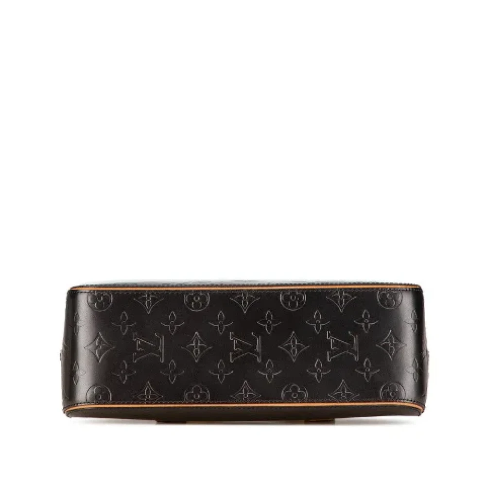 Louis Vuitton Vintage Pre-owned Leather handbags Black Dames