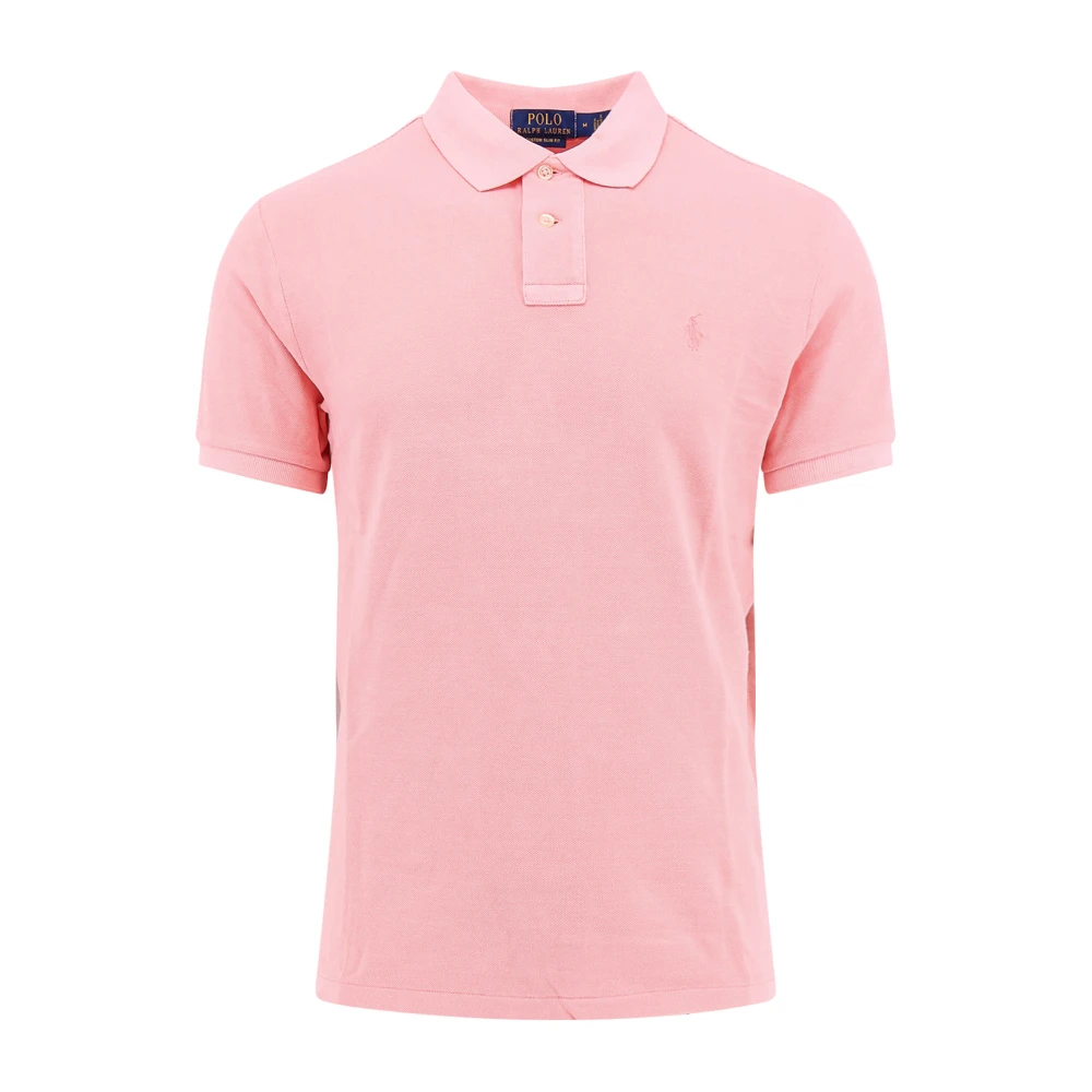 Polo Ralph Lauren Klassieke Slim Fit Polo Shirt Pink Heren