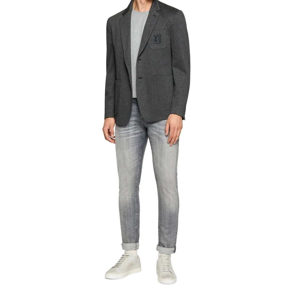 Dondup Skinny Fit George Jeans Gray Heren