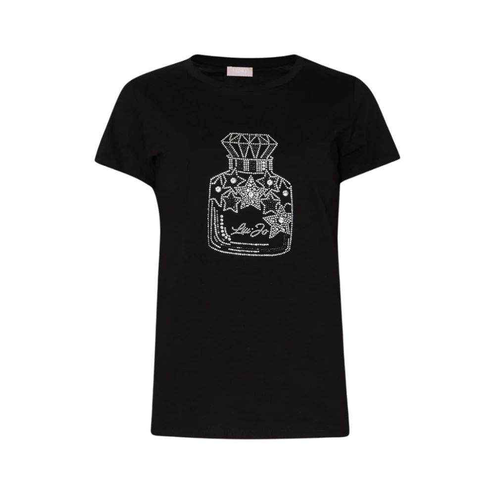 Liu Jo - Tops > T-Shirts - Black - Liu Jo - Modalova