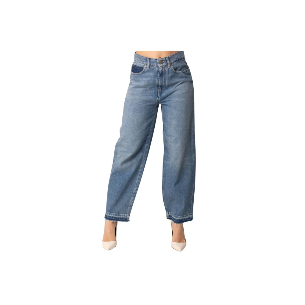 Pinko Vrouw Blauw Jeans Dames, W26, Denim, Jeans Cinque Tasche