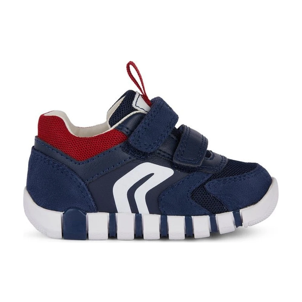 Geox Boys Blue Kids Sneakers, 21 Eu, First Steps Trainers For