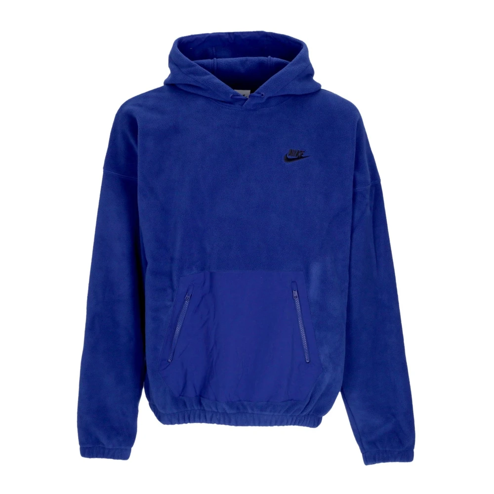 Nike Polar Fleece Hoodie Blue Heren