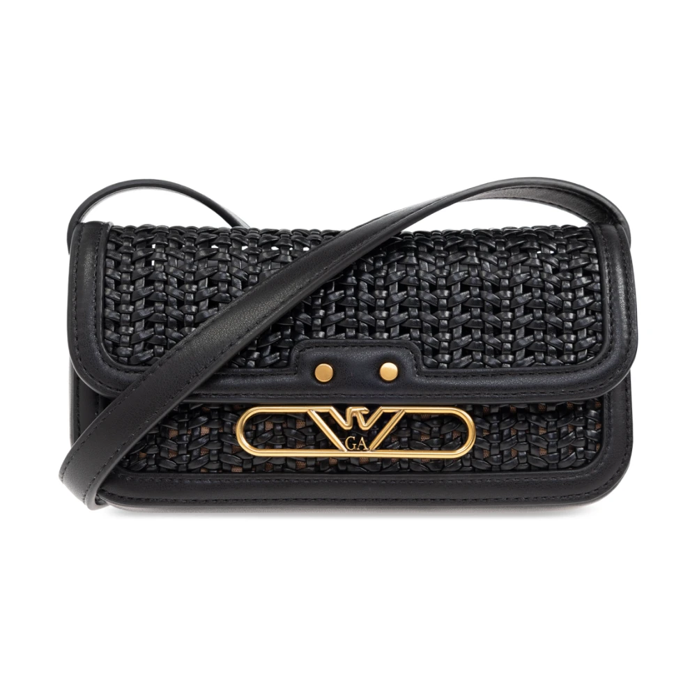Emporio Armani Schoudertas Black Dames