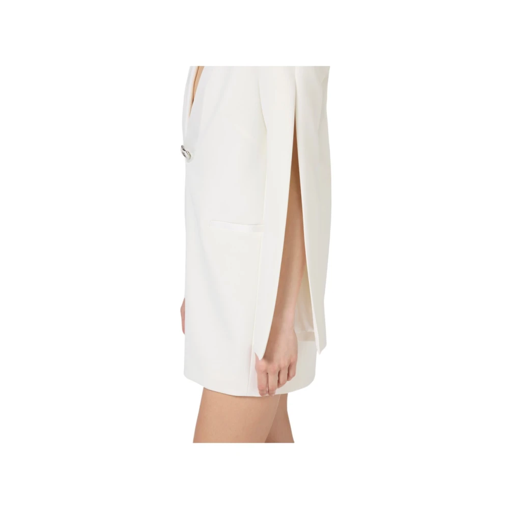 Elisabetta Franchi Elegante Jurk voor Speciale Gelegenheden White Dames