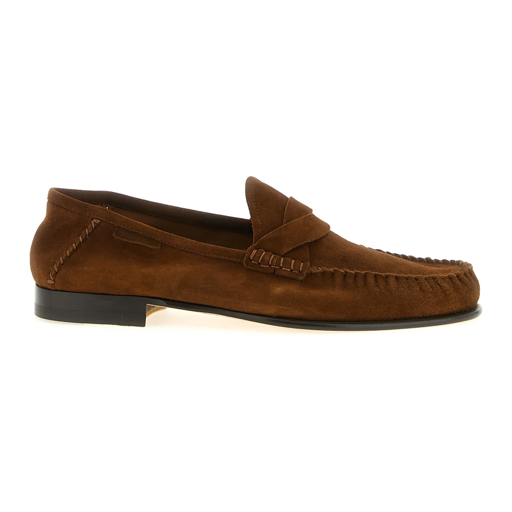 Tom Ford Men's Brown Loafers, 11 Uk, Loafers