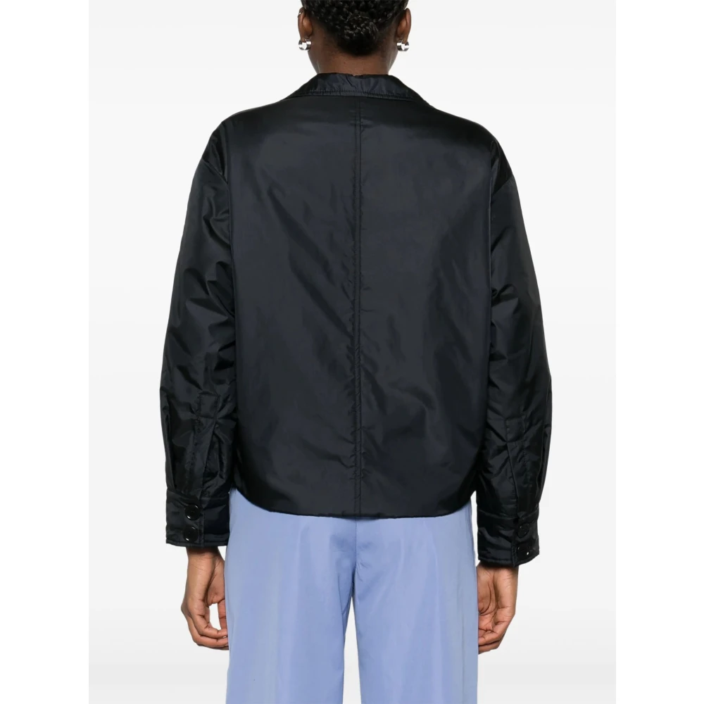 Aspesi Nylon Hila Jas Black Dames