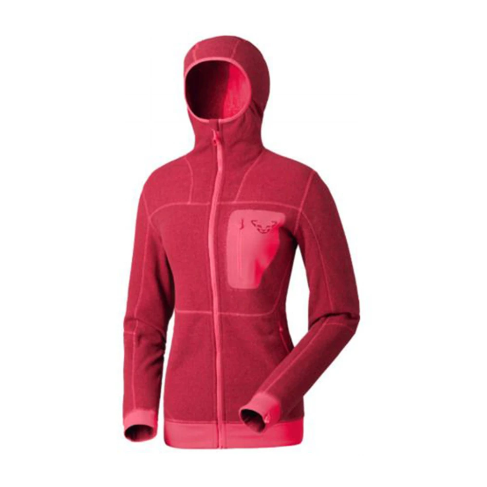 DYNAFIT Crimson Mera 2 PTC Hoodie Pink, Dam