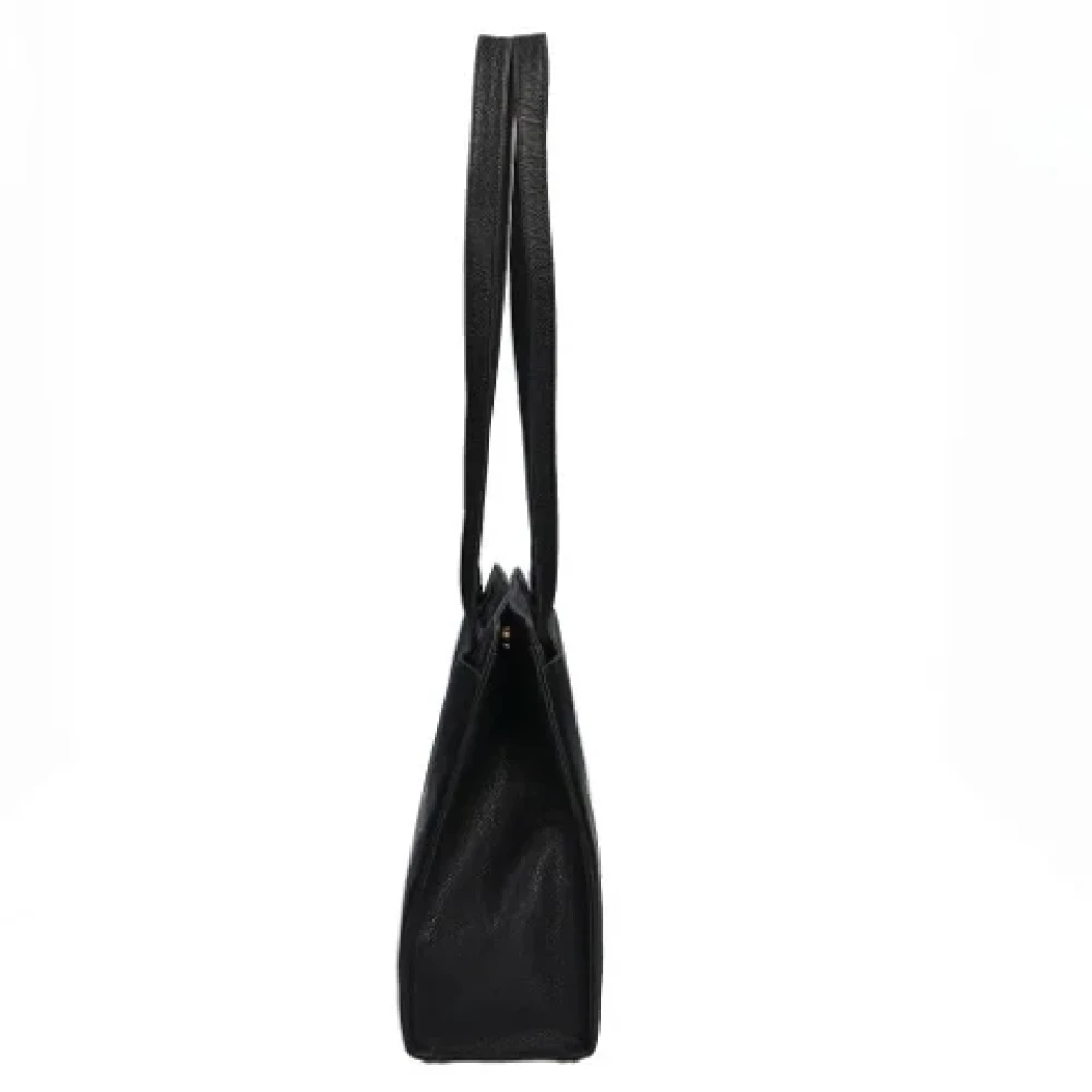 Chanel Vintage Pre-owned Fabric chanel-bags Black Dames
