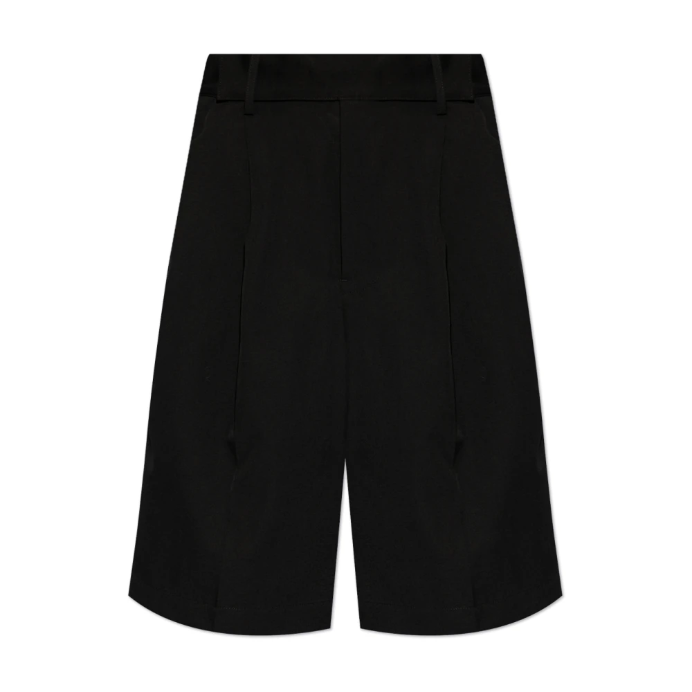 Y-3 Wollen shorts Black Dames