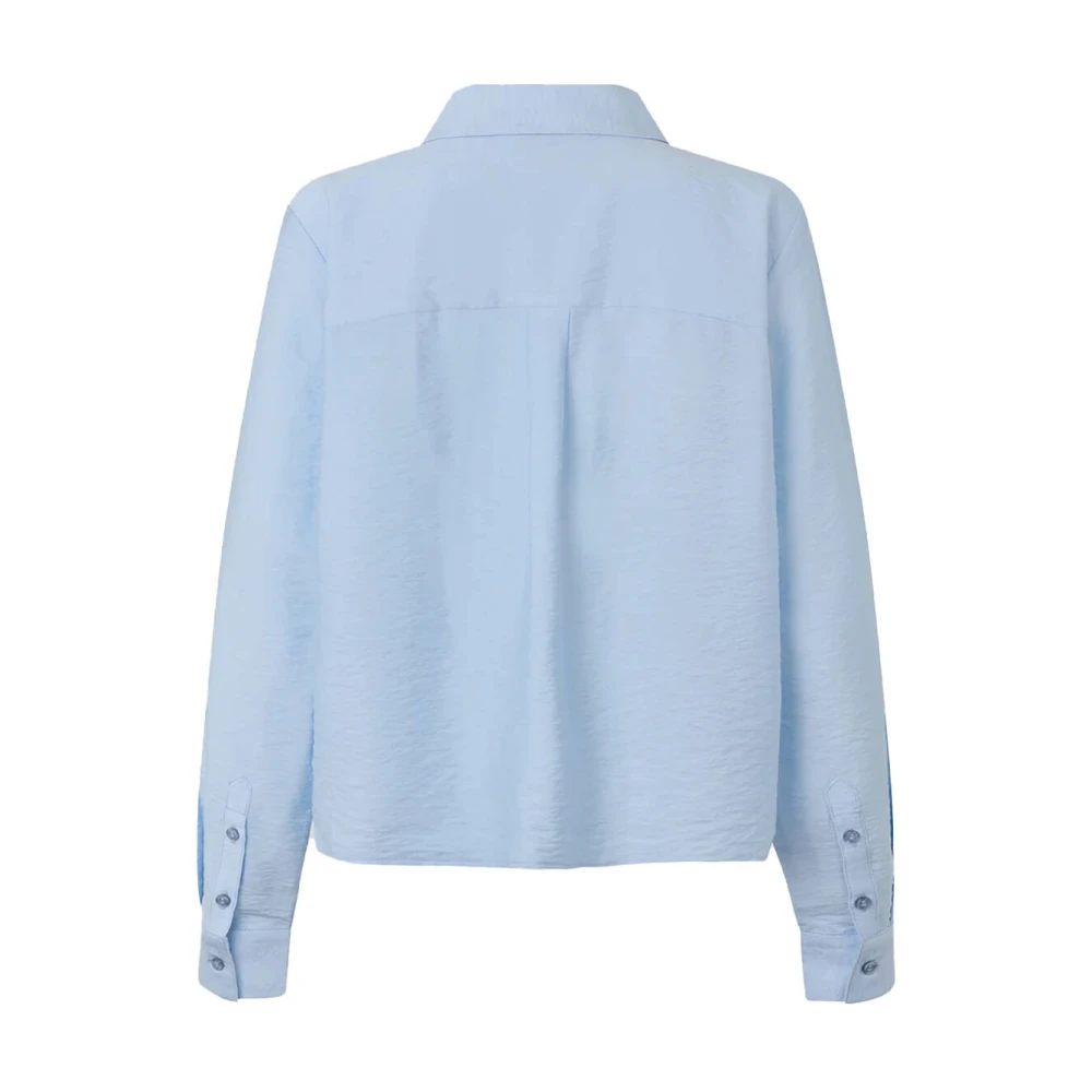 Modström Lange Mouw Blouse Shirt HudgesMD Blue Dames