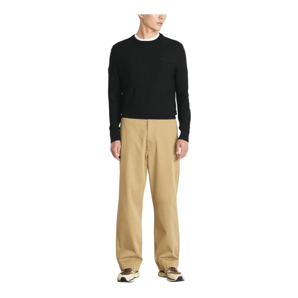 Hugo Boss Trui met ronde hals Black Heren