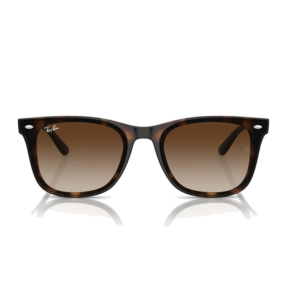 Ray-Ban Sunglasses, Unisex, 65 Mm, Square Flat Lens Sunglasses Rb4420 Brown
