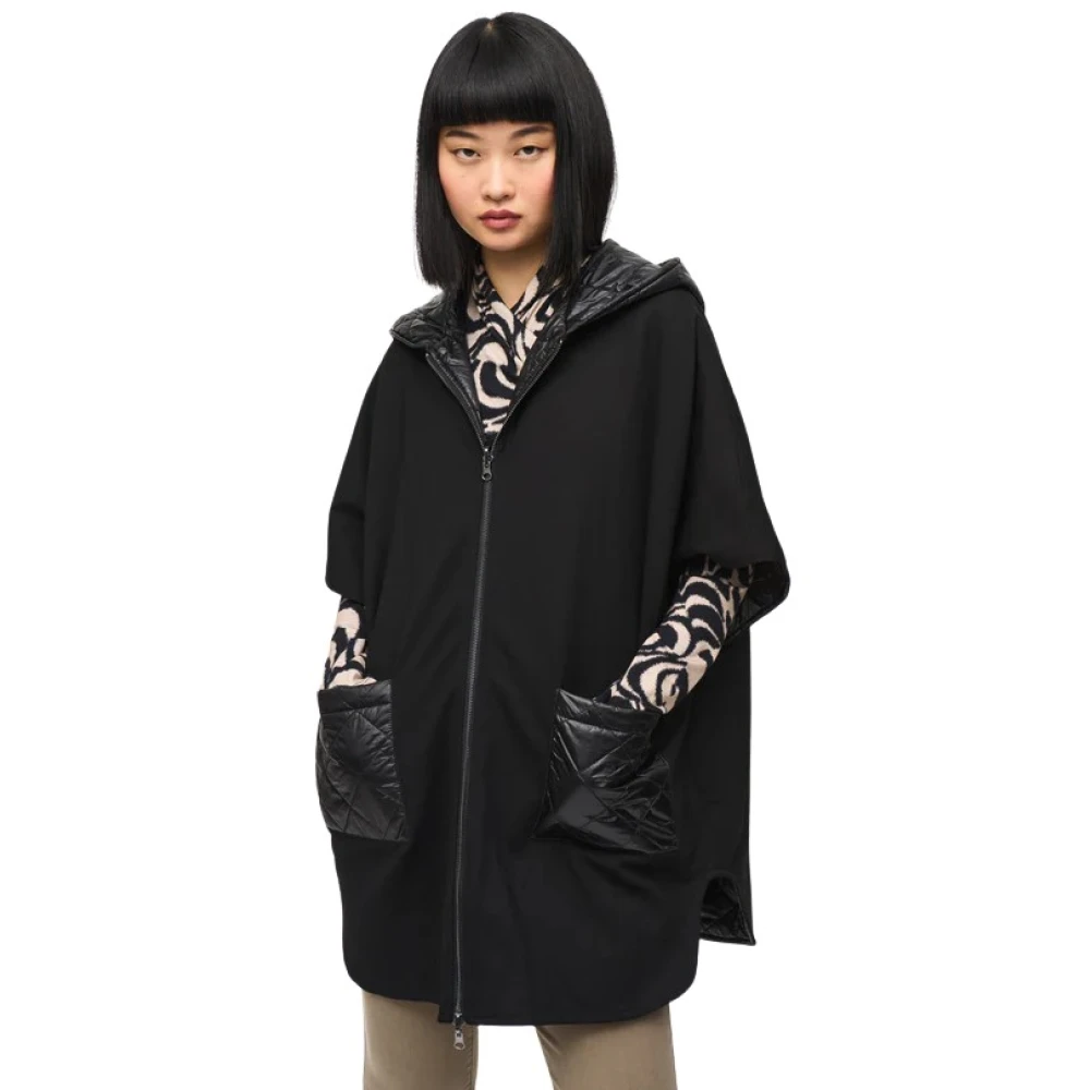 Joseph Ribkoff Zwarte Jassen voor Stijlvolle Outfits Black Dames