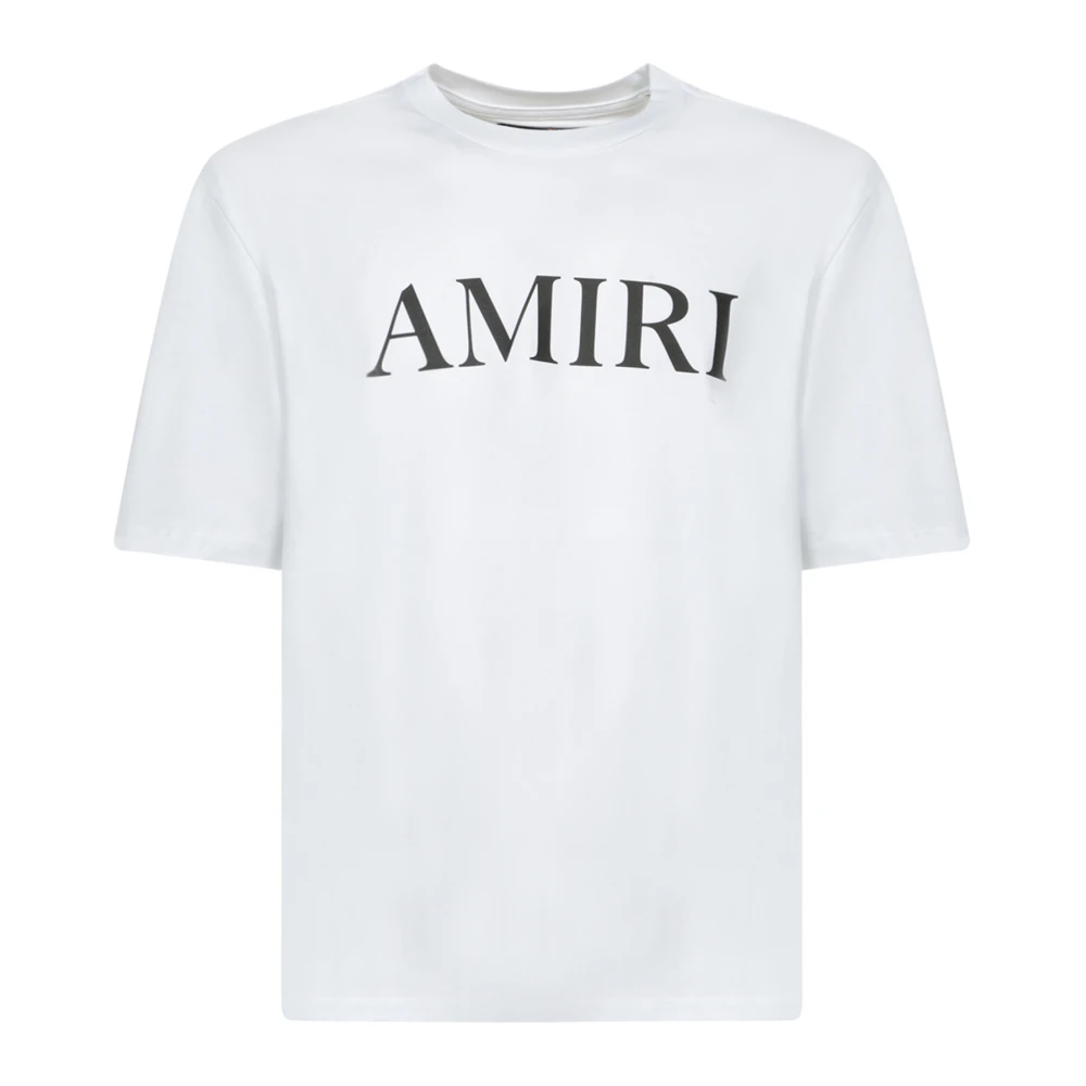 Amiri Men's White Logo T-Shirt