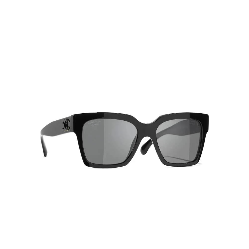Chanel Women's Black Butterfly Sunglasses