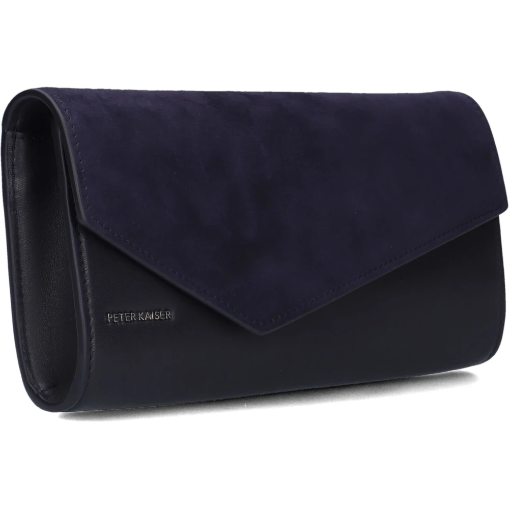 Peter Kaiser Elegante Blauwe Clutch Model Blue Dames