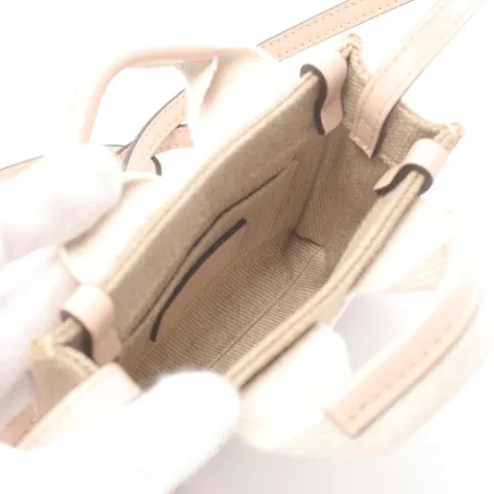 Chloé Pre-owned Leather handbags Beige Dames