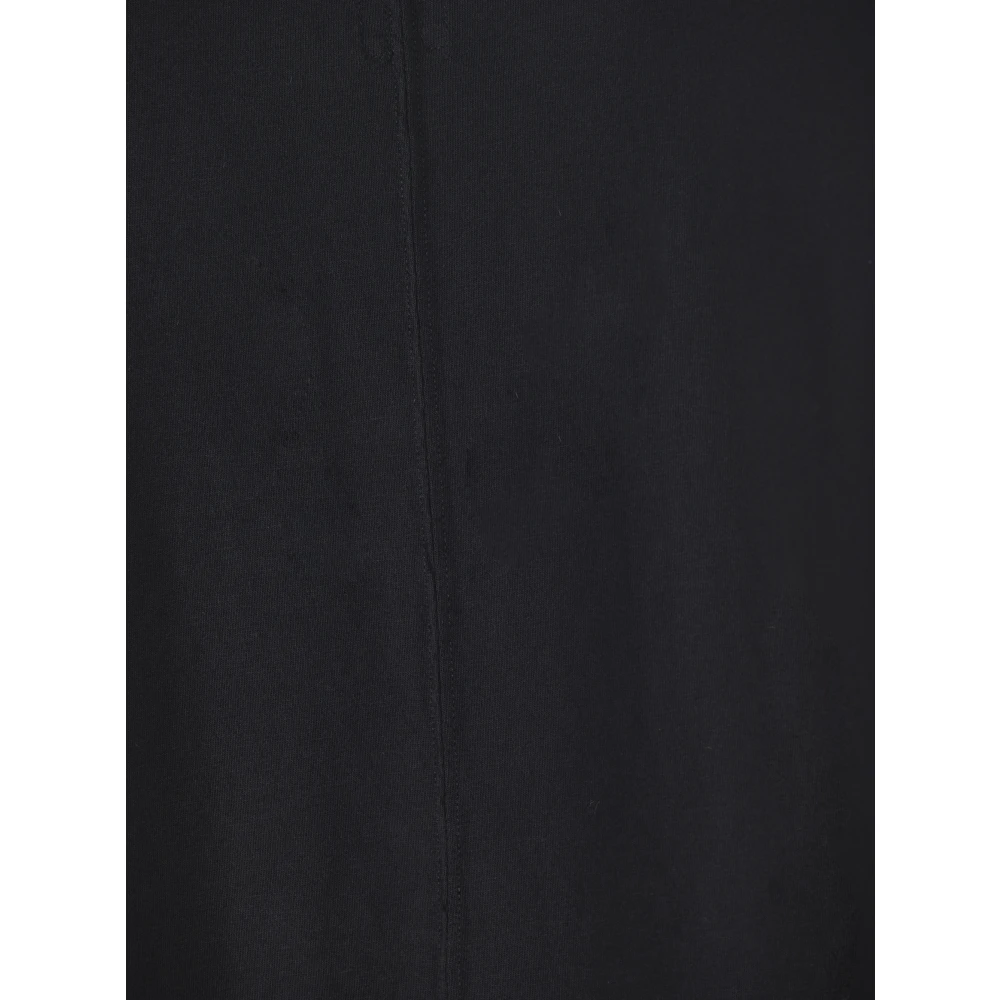 Rick Owens Zwarte T-shirts en Polos Jumbo SS Black Heren
