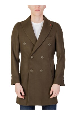 stylish-green-v-neck-coat