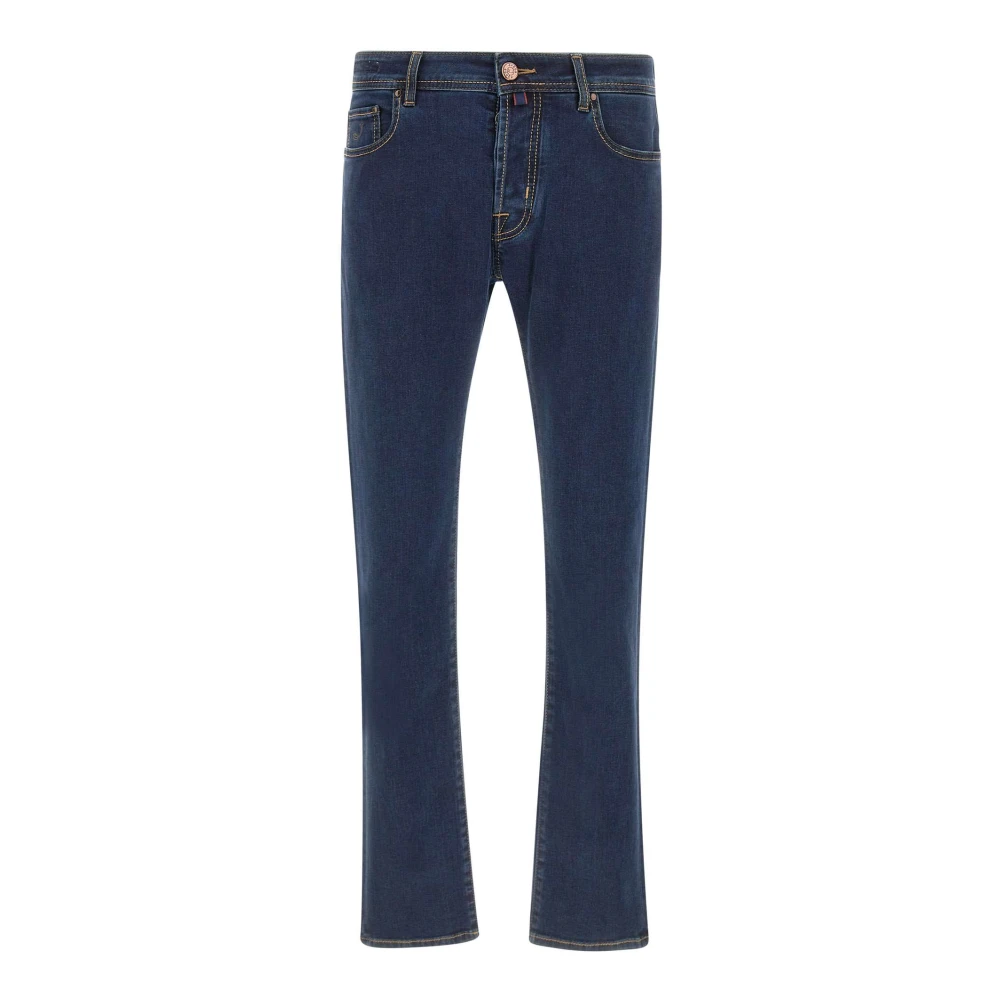 Jacob Cohën Men's Blue Slim Fit Jeans, W37, Bard Jeans