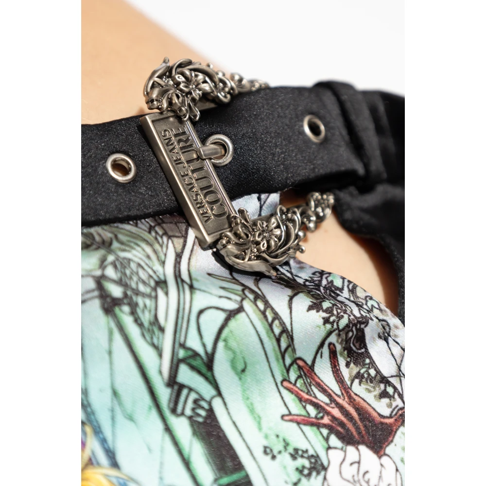Versace Jeans Couture Rok met patroon Black Dames