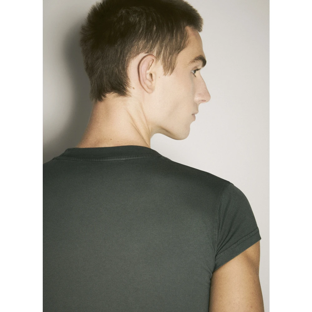 032c Katoenen Jersey Crewneck T-shirt met Logo Green Heren
