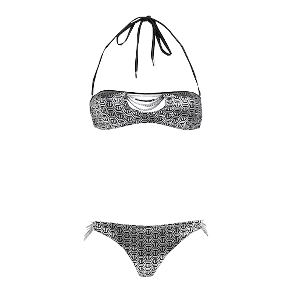 Philipp Plein Swimwear Gray Dames