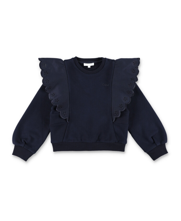 tricot-bleu-avec-details-a-volants