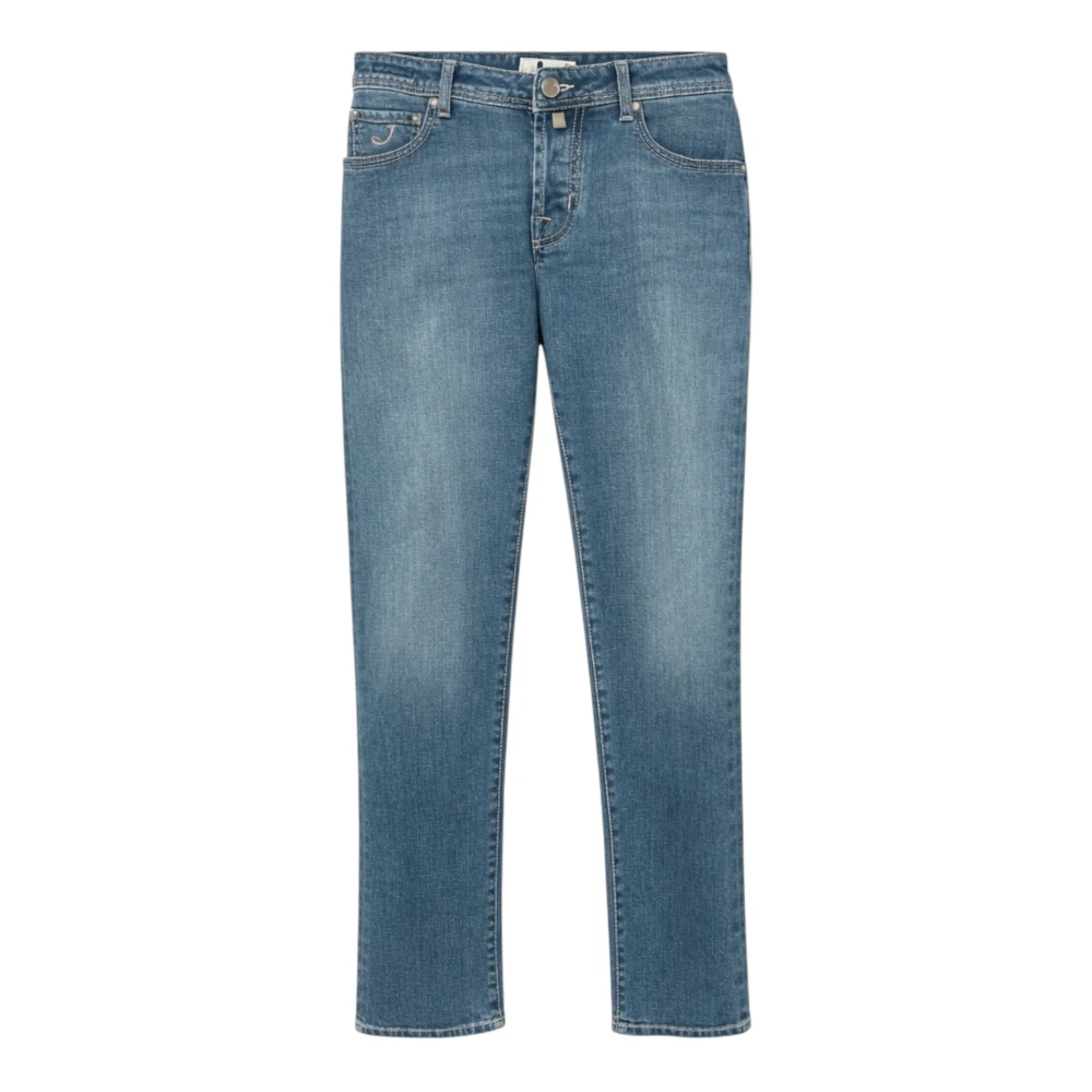 Jacob Cohën Mannelijk Blauw Nick Slim Fit Jeans