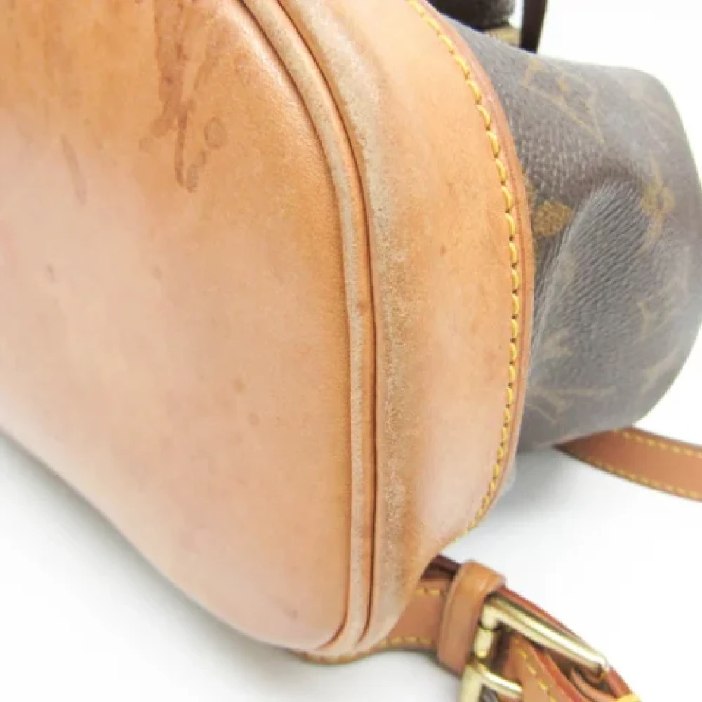 Louis Vuitton Vintage Pre-owned Canvas backpacks Brown Dames