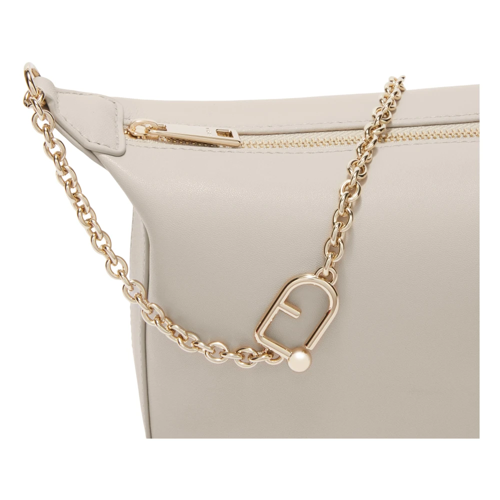 Furla Nuvola Mini Tas Gray Dames