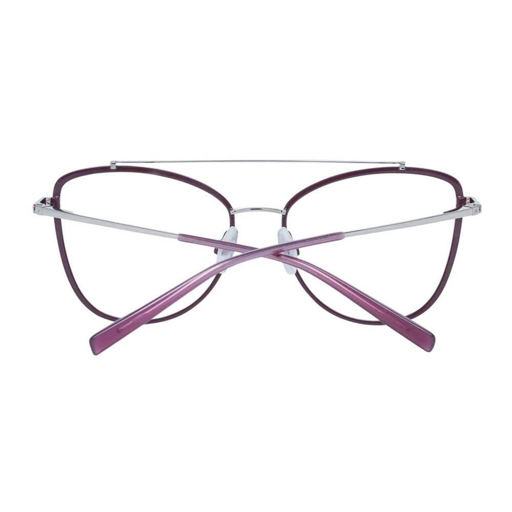 Ana Hickmann Paarse Metalen Aviator Optische Frames voor Vrouwen Purple Dames