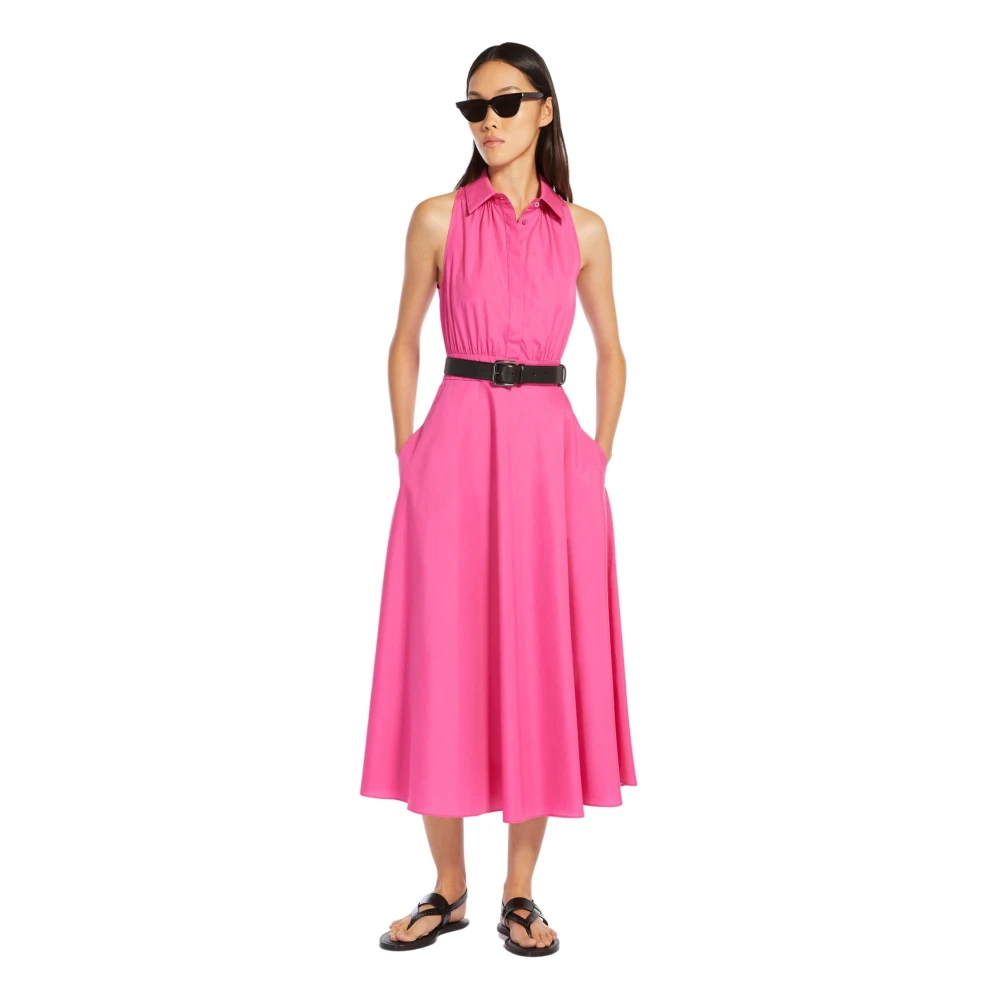 Max Mara Studio Shirt Dresses Pink Dames
