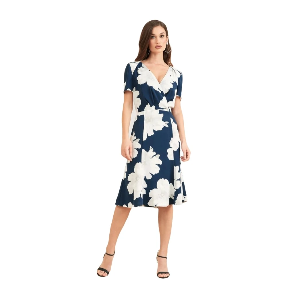 Guess Elegante Midi Jurk Multicolor Dames