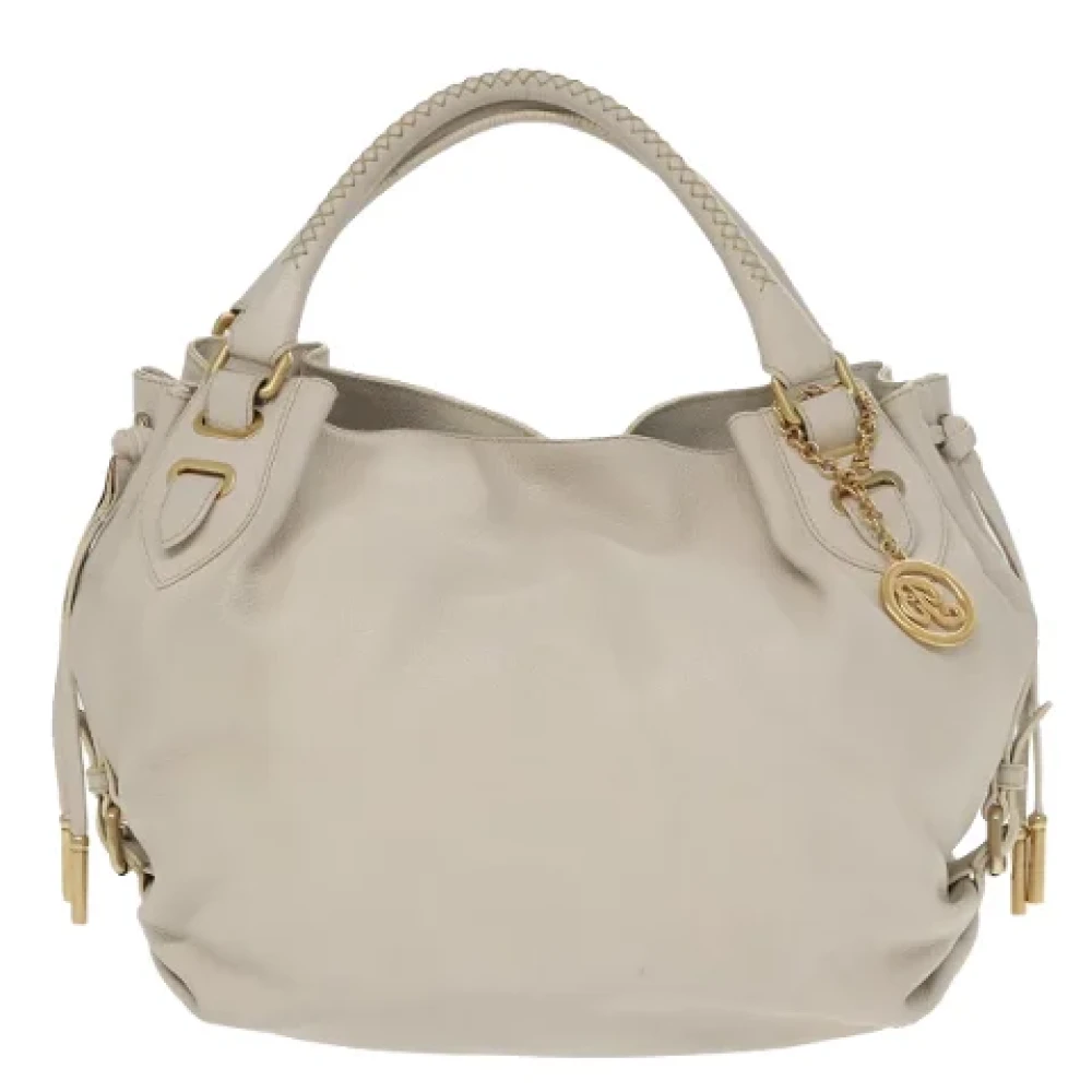 Bally Pre-owned Leather handbags White Dames