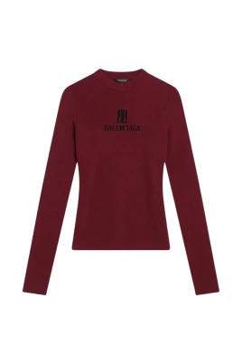 BB Monogram Knit Top
