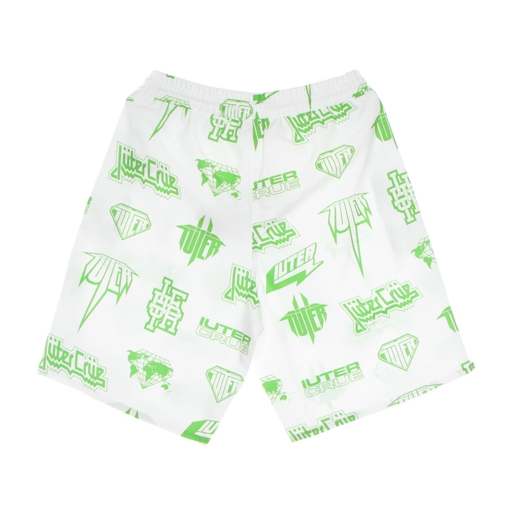 Iuter Horns Allover Boardshort White Zwembroek White Heren