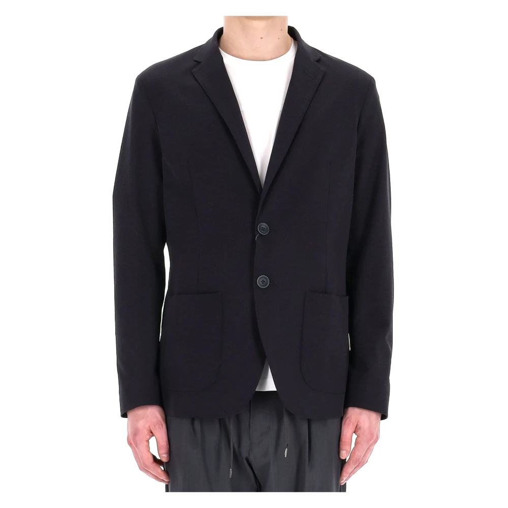 Herno - Jackets > Blazers - Blue - Herno - Modalova