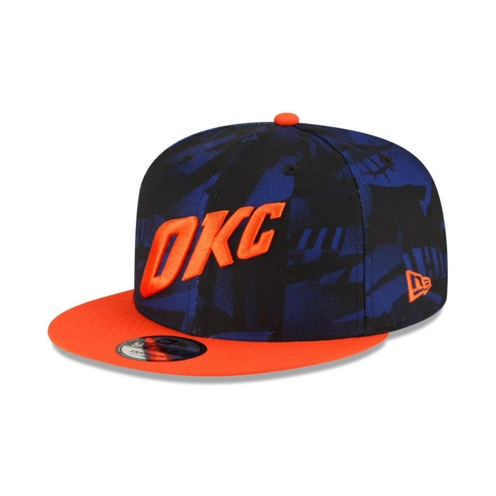 new era NBA ALT Cap Blauw Patched Logo Blue Heren