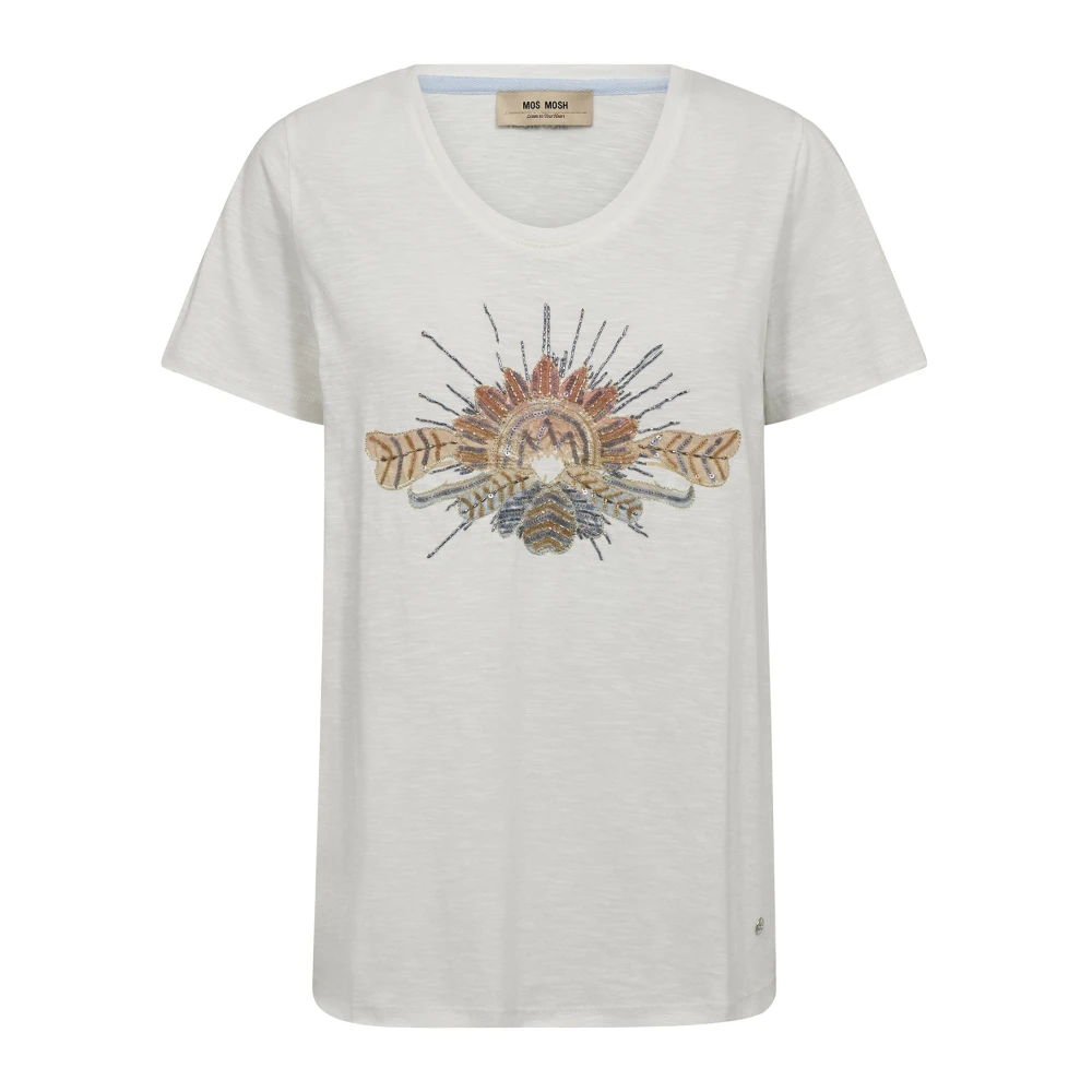 Mos Mosh Women's Beige T-Shirts, Xl, T-Shirts